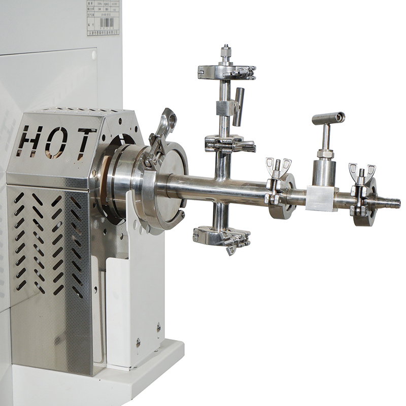 1400°C 진공 분위기 관로 detail - 부식 방지, 316 스테인리스 스틸 소재 기도 어셈블리.