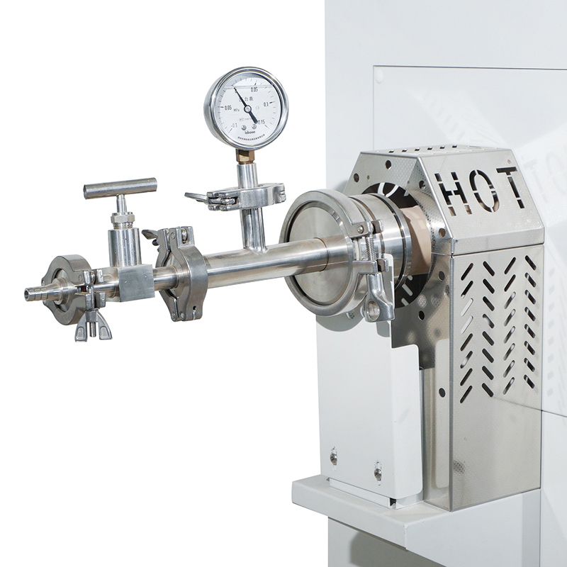 1400°C 진공 분위기 관로 detail - 빠르고 쉬운 적재 및 하역, Airway 연결 방식은 빠른 연결 플랜지 구조를 채택하고 하나의 클램프만 사용하여 설치를 완료할 수 있습니다.