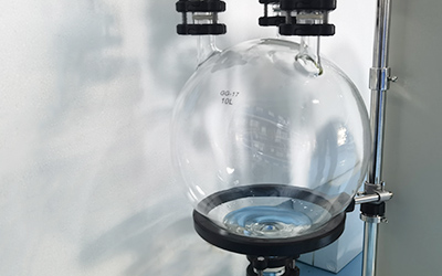 200L 자켓 유리 반응기 detail - 10L 리시빙 플라스크, GG-17 고붕규산 유리.