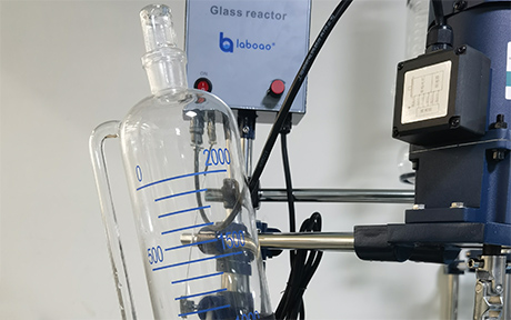 50L 단층 유리 반응기 detail - 일정한 압력 깔때기, 반응 주전자에 액체를 공급할 수 있습니다.