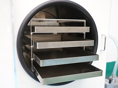 과일 및 채소용 6-7kg 동결 건조기 동결 건조기 detail - 스테인리스 스틸 소재 트레이 및 건조실.