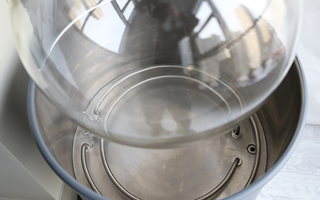 새로운 50L 회전 증발기 detail - 가열 욕조, 자동으로 들어올림.